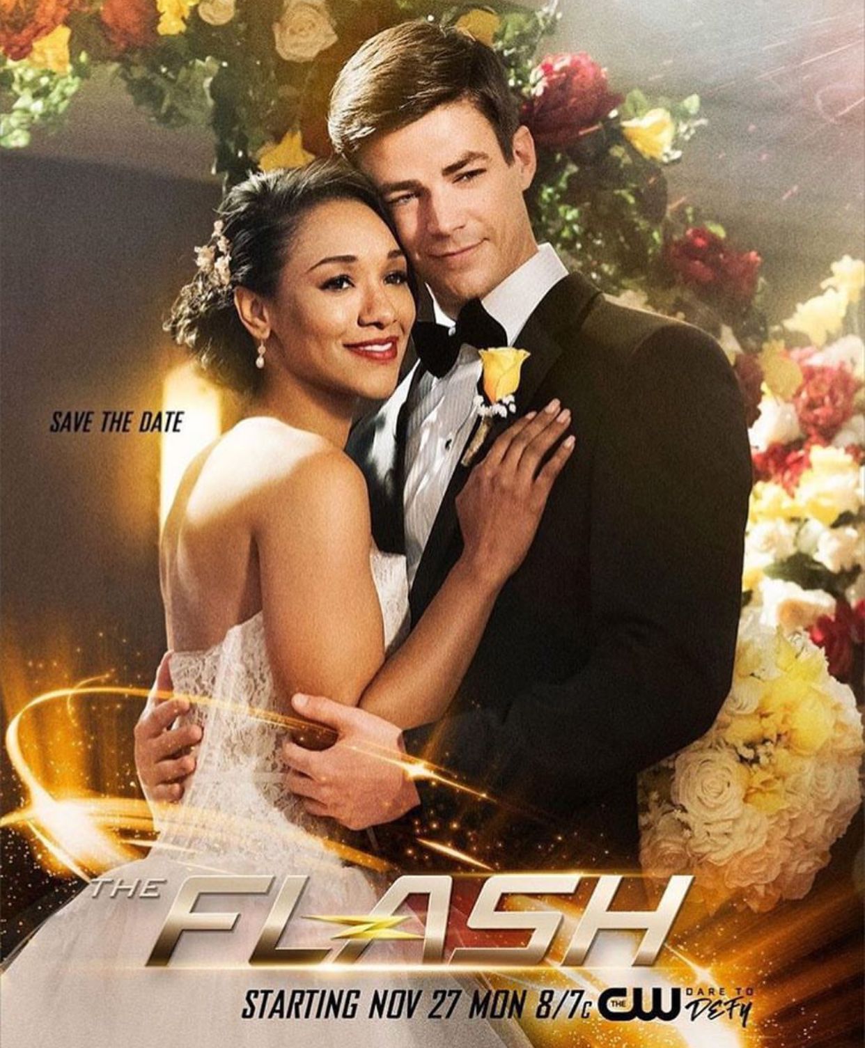 Grant Gustin + Candice Patton. Barry Allen + Iris West // The Flash, Season 4 “Crisis On Earth X”. Flash Barry Allen, The Flash, Filme Fallen