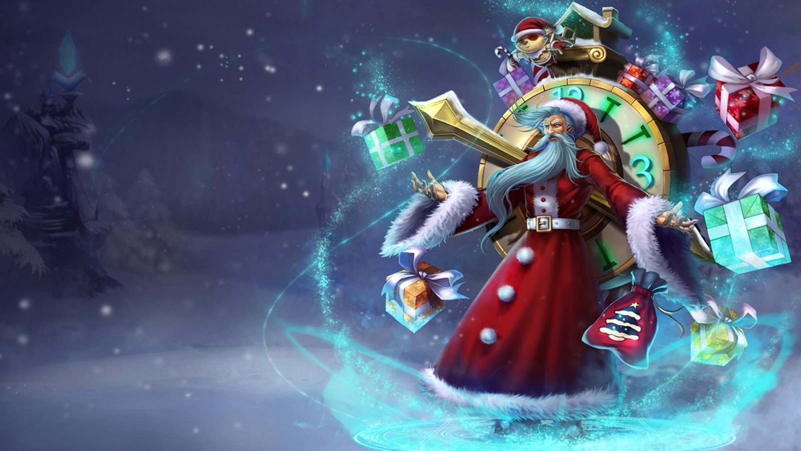 League Of Legends Christmas Wallpapers Wallpaper Cave