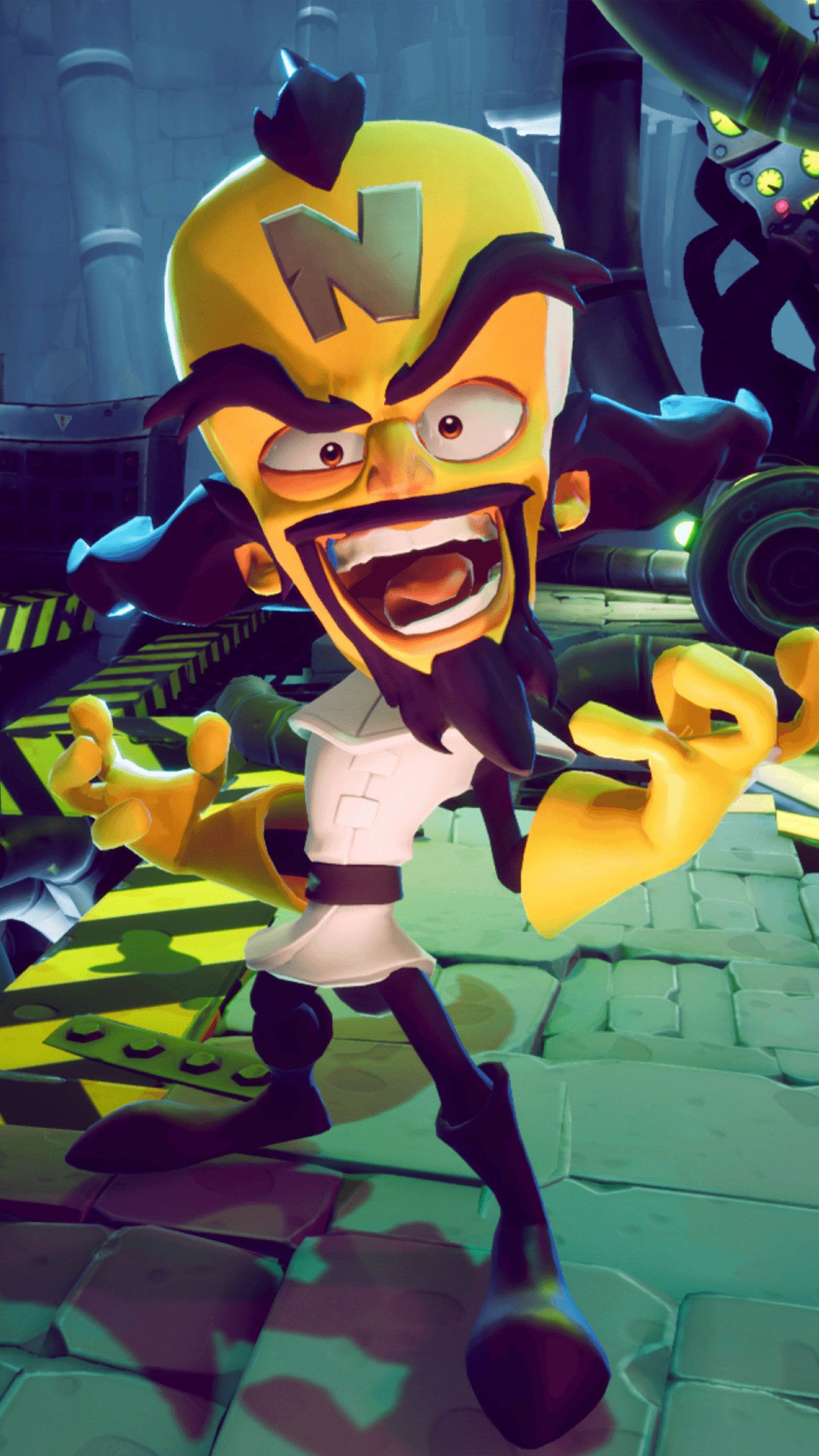 Doctor Neo Cortex In Crash Bandicoot 4 It's About Time 4K Ultra HD Mobile Wallpaper. Crash bandicoot characters, Crash bandicoot, Bandicoot