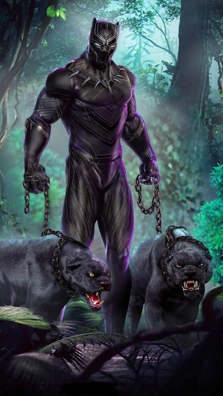 DOWNLOAD THE BLACK PANTHER WALLPAPER