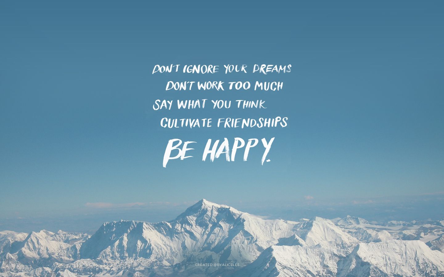 Dream Quote Wallpaper High Quality Free Download > SubWallpaper