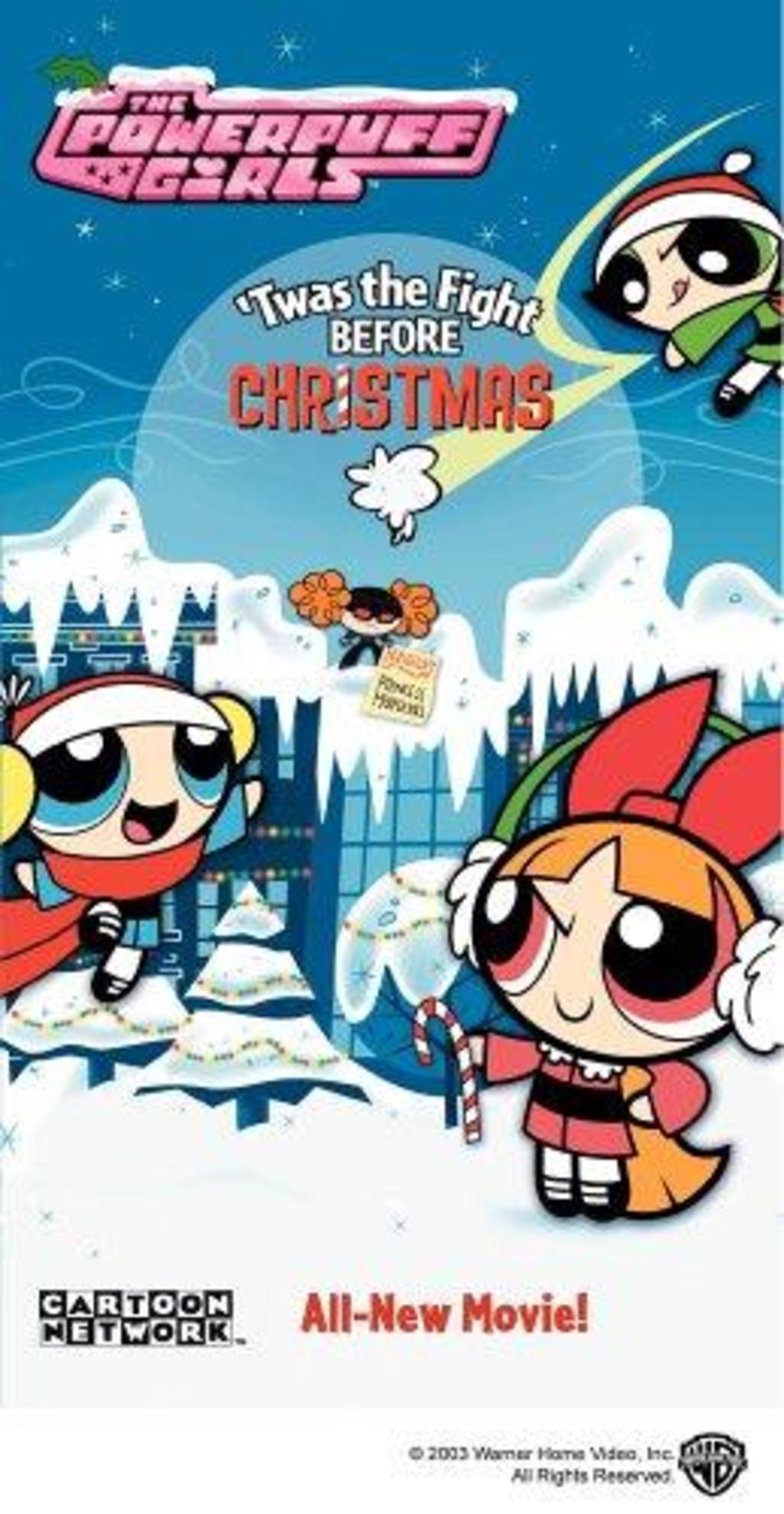 The Powerpuff Girls Twas The Fight Before Christmas Vhs