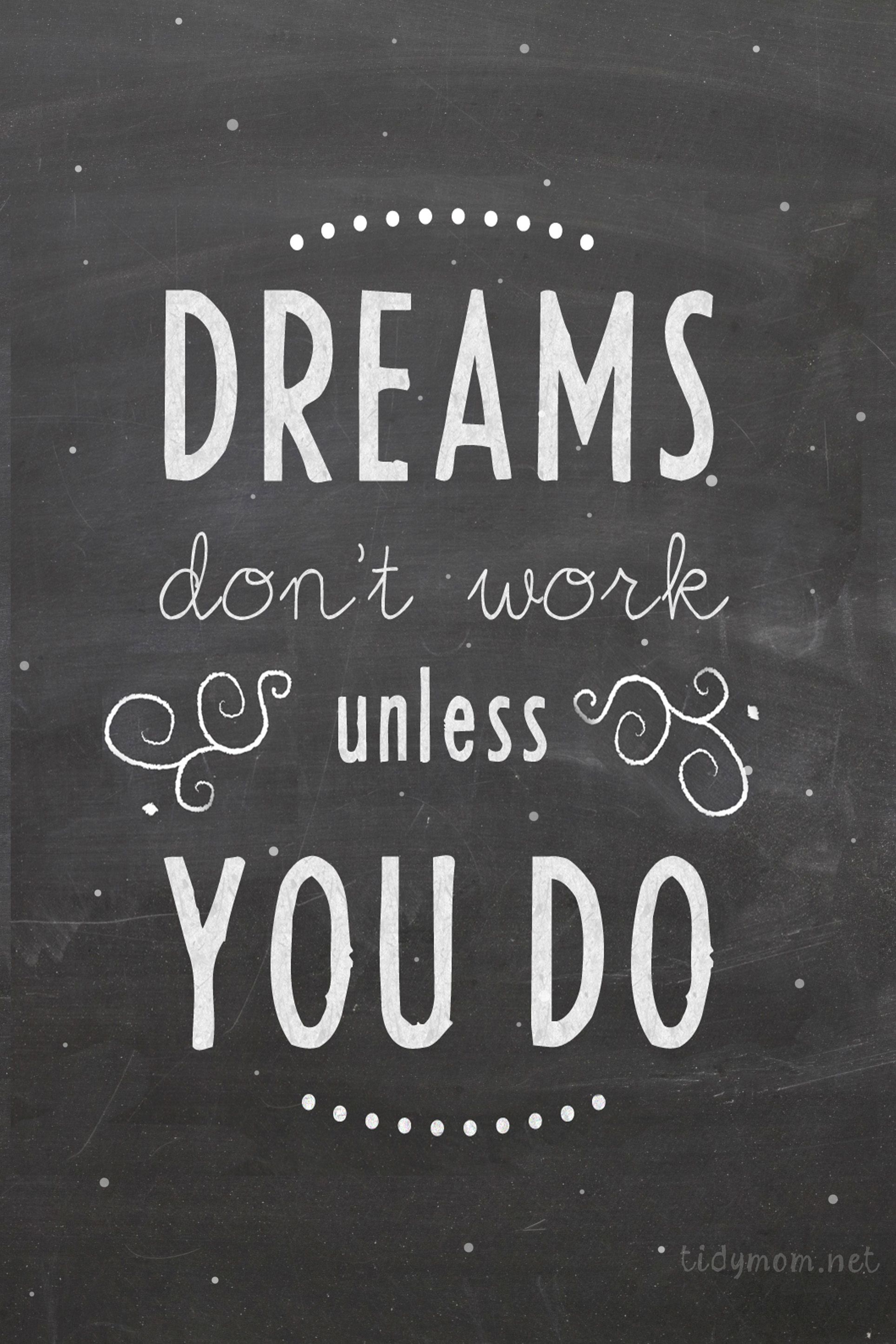 dream quotes wallpaper hd