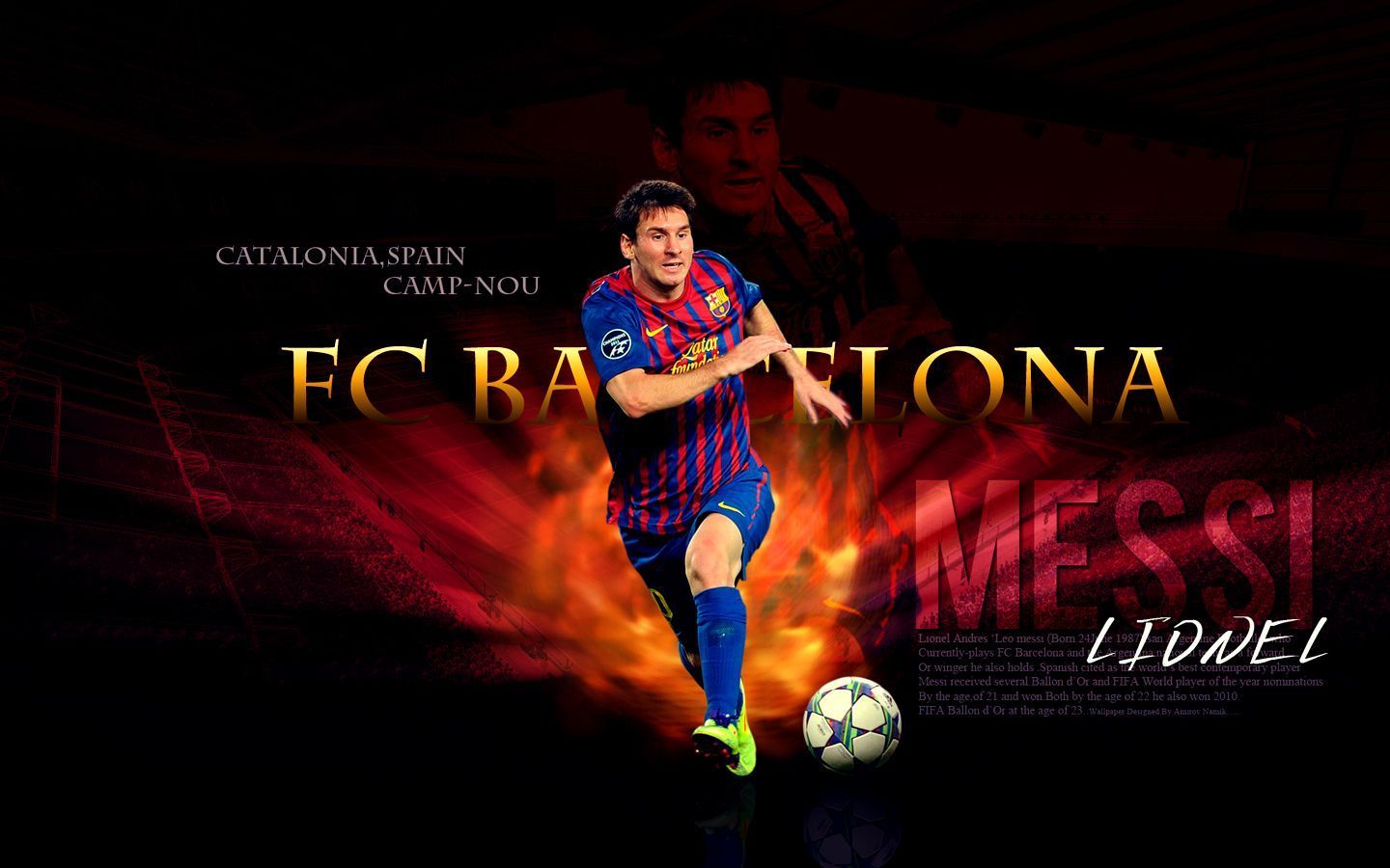 Barcelona FC Lionel Messi Wallpaper HD