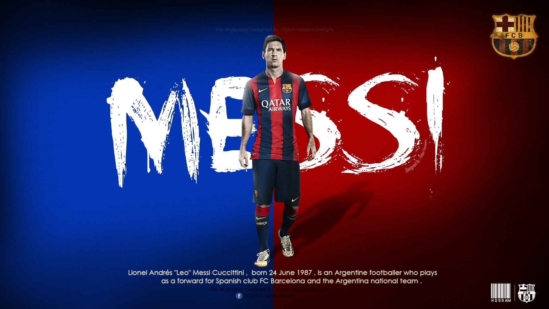 HD Lionel Messi Barcelona Wallpaper Football Wallpaper