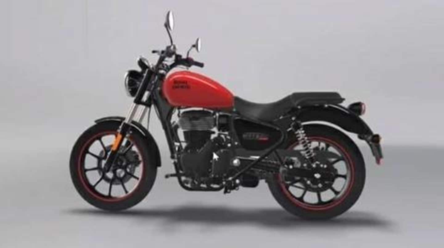 Royal Enfield Meteor 350 Fireball's image and price leaked