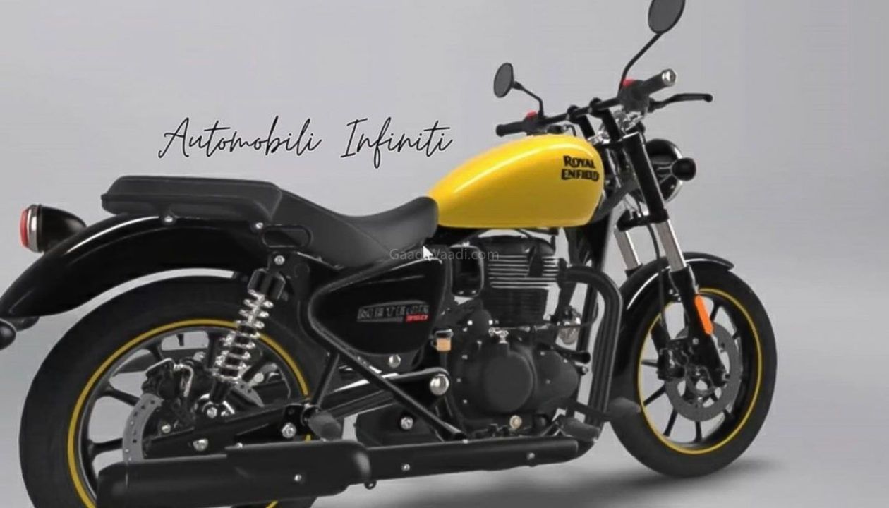 Upcoming Royal Enfield Meteor 350 Fireball Pics Leaked Ahead Of Launch