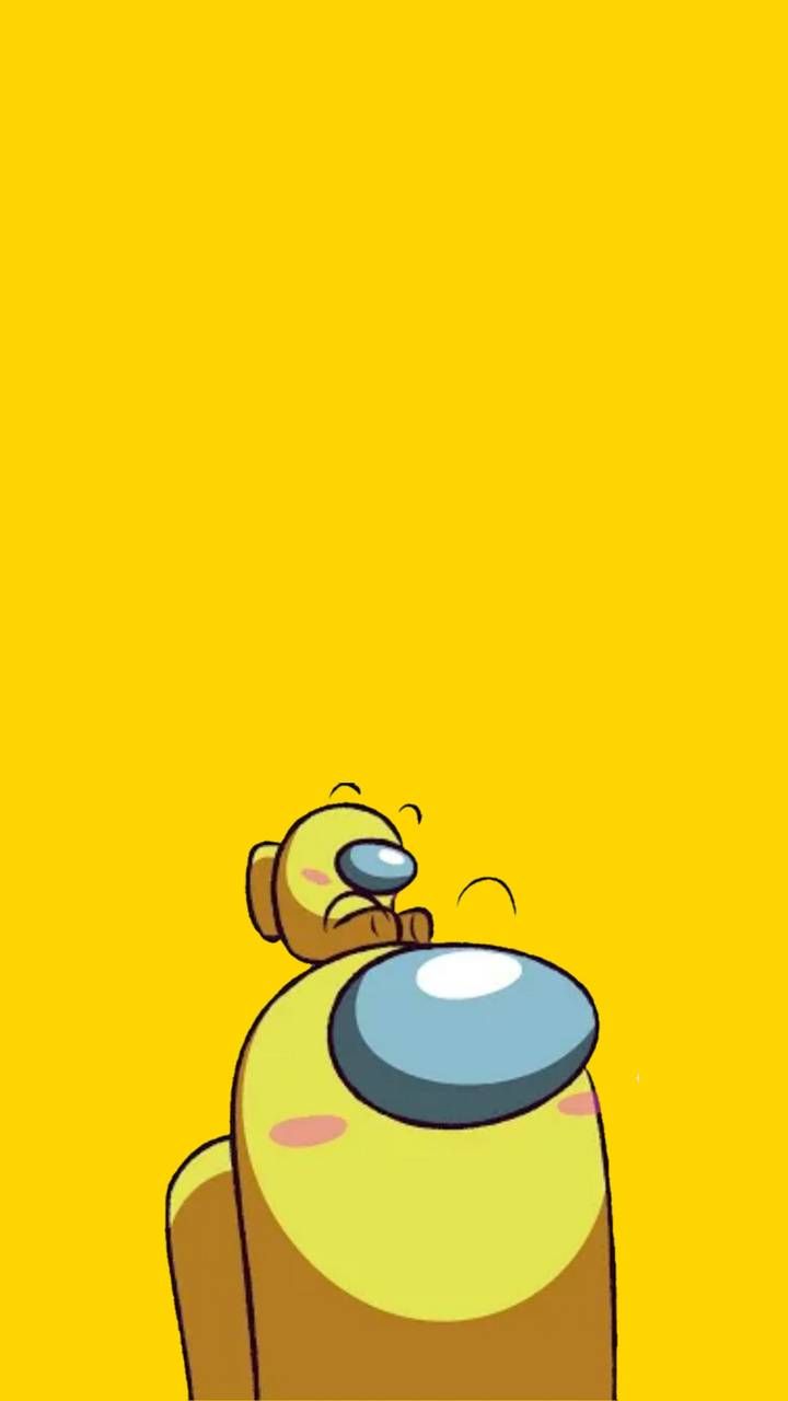 Download Among us yellow wallpaper by Luckycato now. Browse millions of p. Cute patterns wallpaper, Cartoon wallpaper, Wallpaper iphone cute
