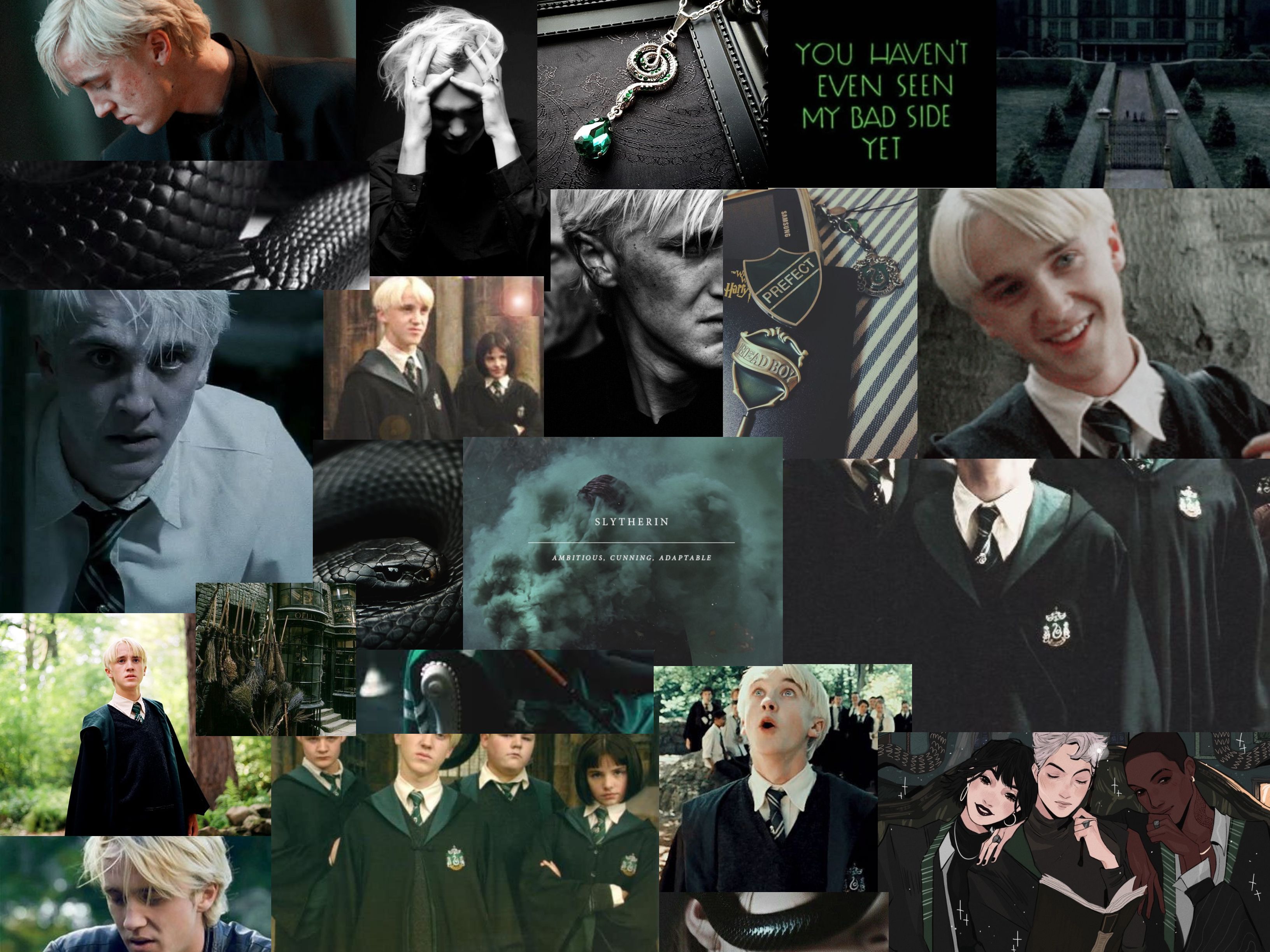 Draco Malfoy Aesthetic PC Wallpapers - Wallpaper Cave