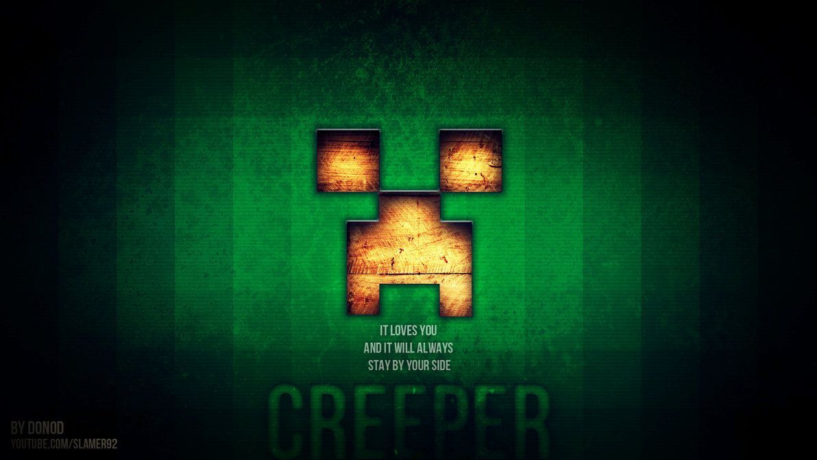 Minecraft Creeper FULL HD. iPhone background, Creepers, Minecraft