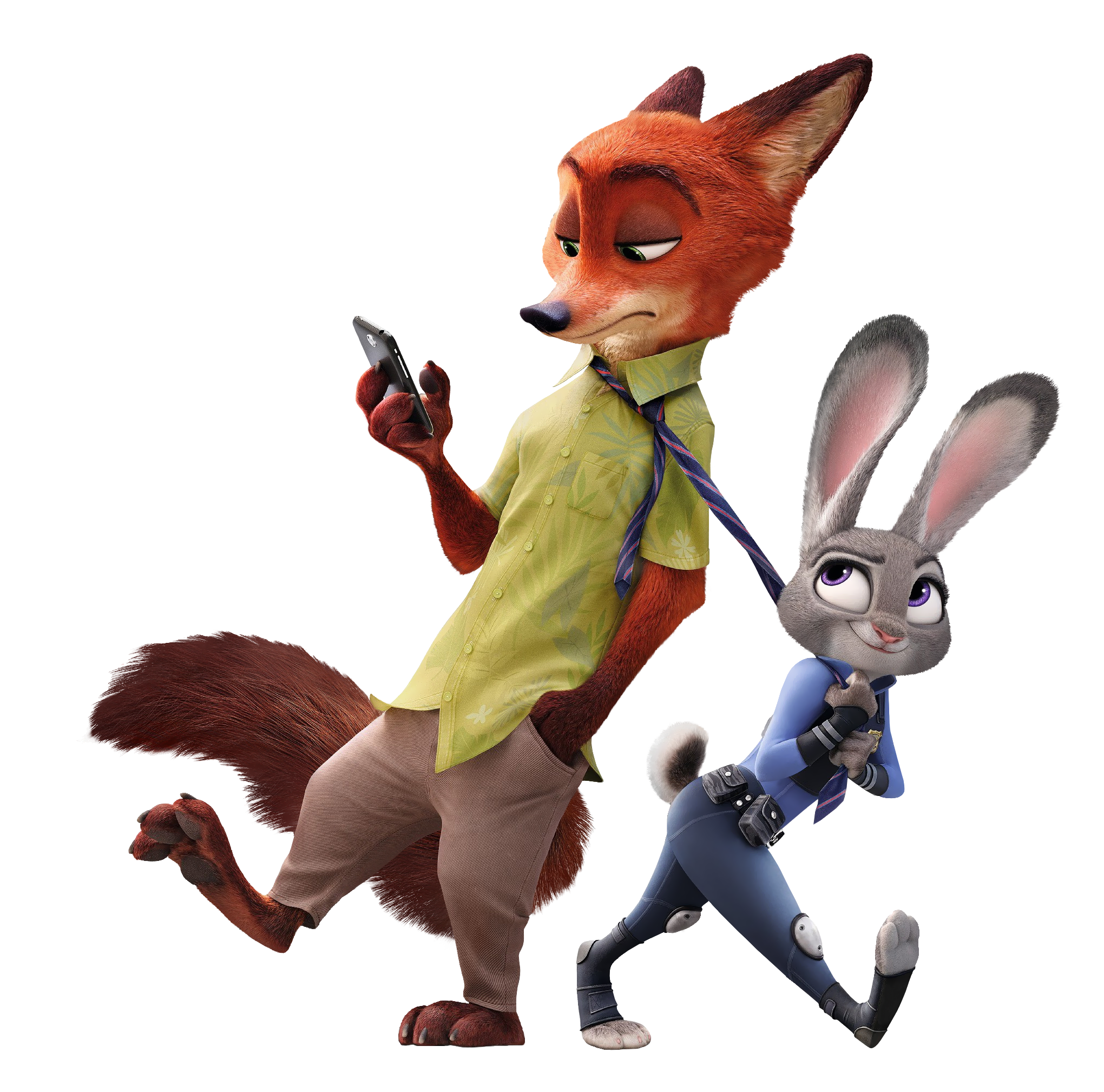 Judy Hopps And Nick Wilde Zootopia Quality Image And Transparent PNG Free Clipart