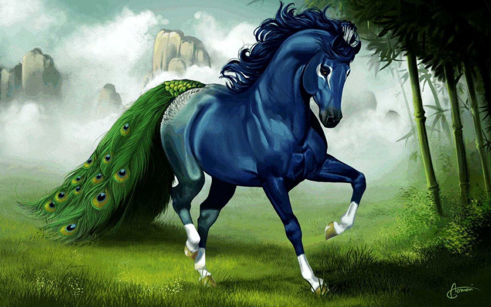 Running Horses, seal Brown, cartoon Horse, watercolor Horse, pinto Horse,  horse, steed, horse Head, afghan, wu Xing | Anyrgb