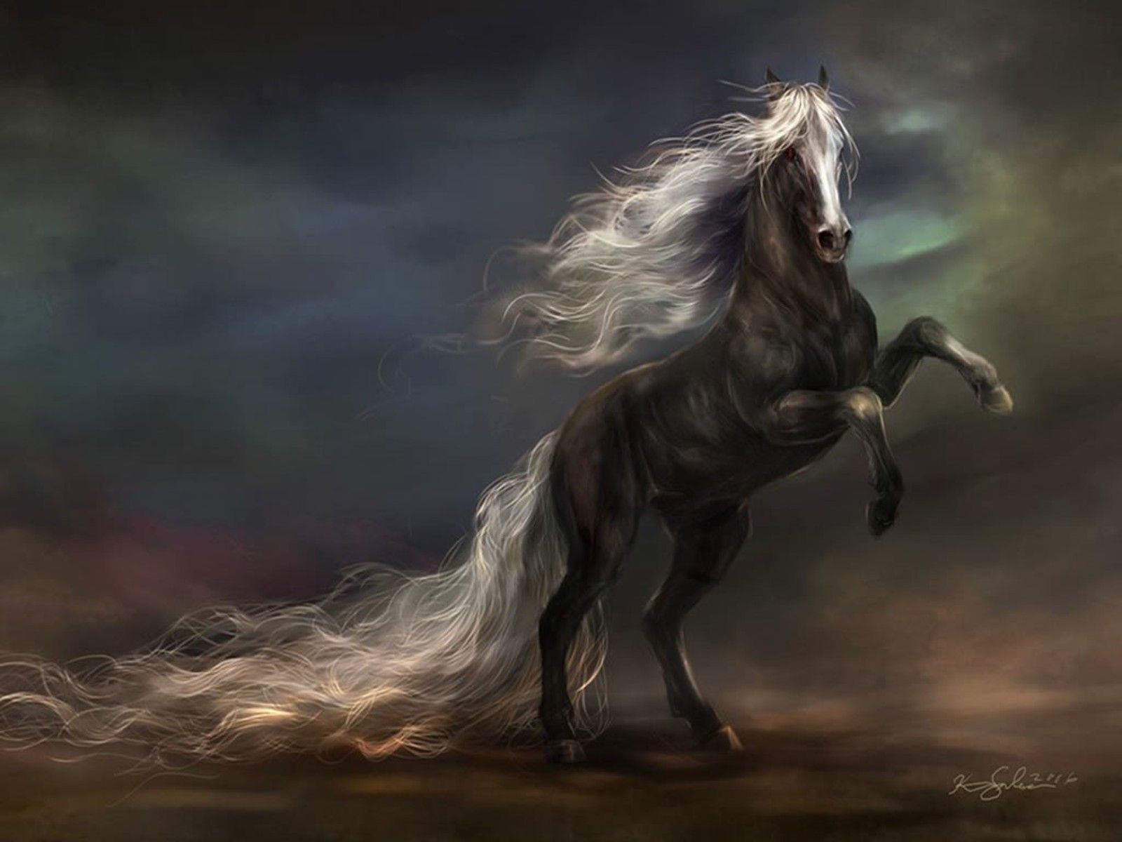 Dark Horse Desktop Background. Amazing Horse Wallpaper, Steampunk Horse Wallpaper and Unique Horse Wallpaper