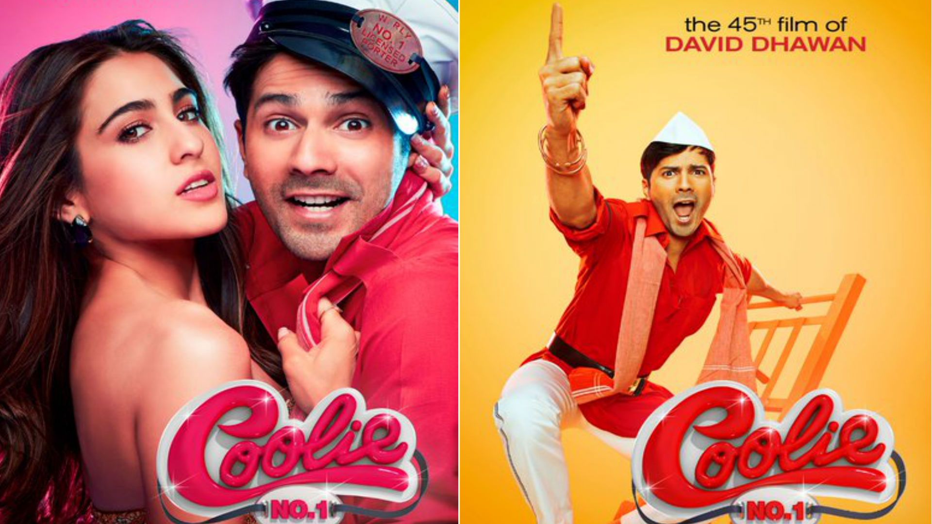 Varun Dhawan, Sara Ali Khan Look Like the Perfect Couple in Coolie No 1 Posters , David Dhawan Confirm Release Date