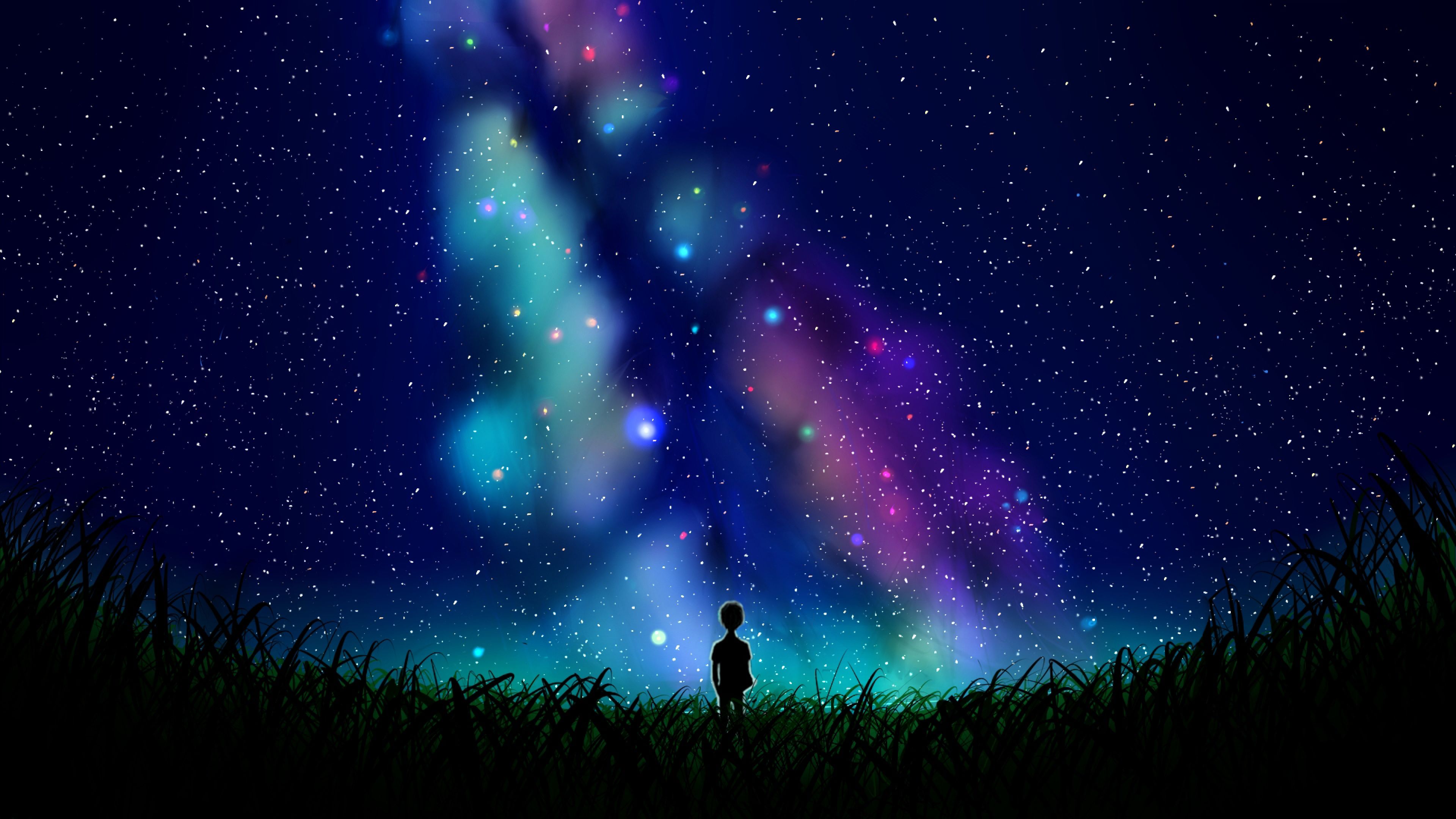 Alone In The Universe Art 4K Wallpaper, HD Artist 4K Wallpaper, Image, Photo and Background