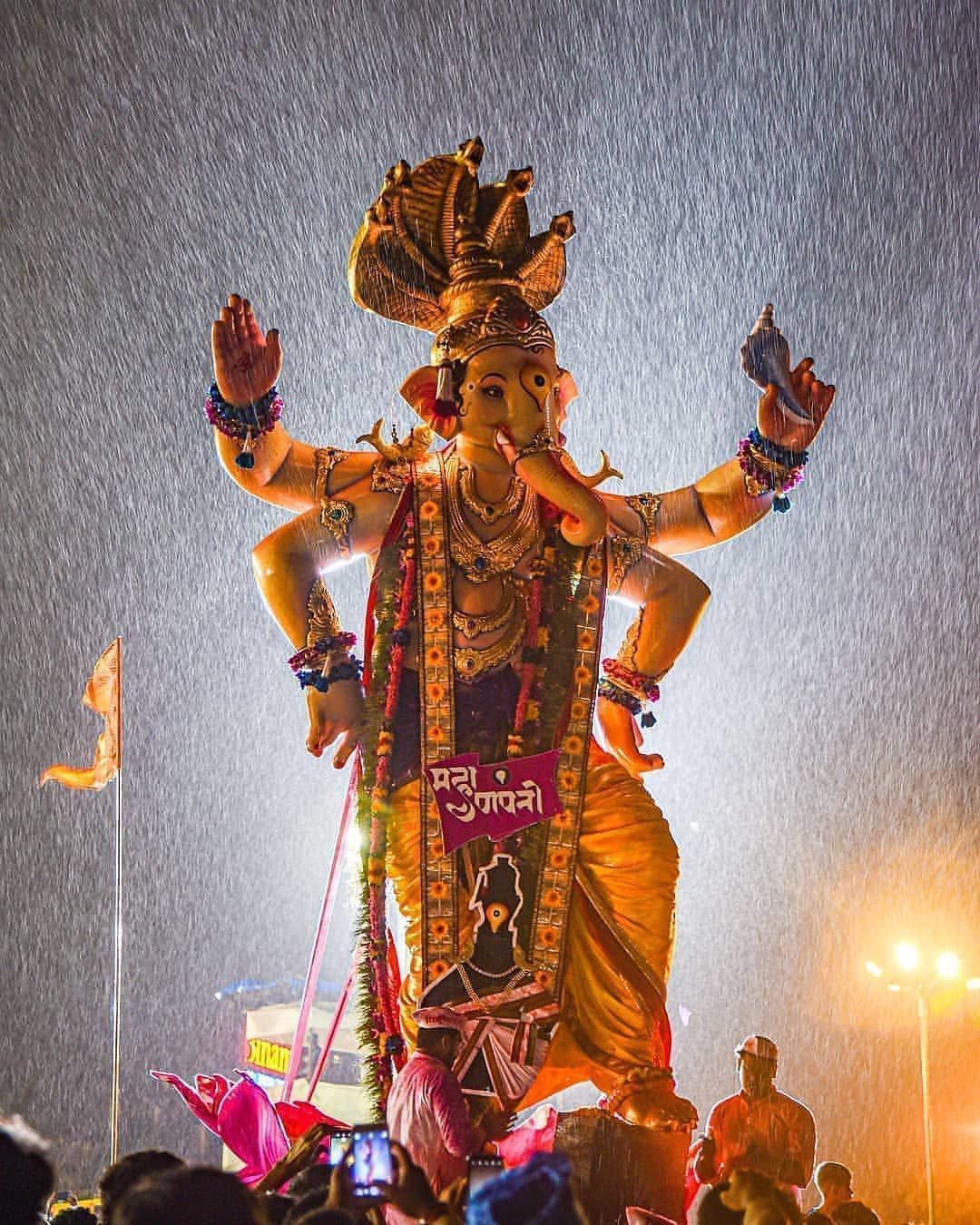 Kalachwokicha mahaganpati Visarjan Sohala. Photo Credit - Ganesha, Happy ganesh chaturthi image, Ganesha picture
