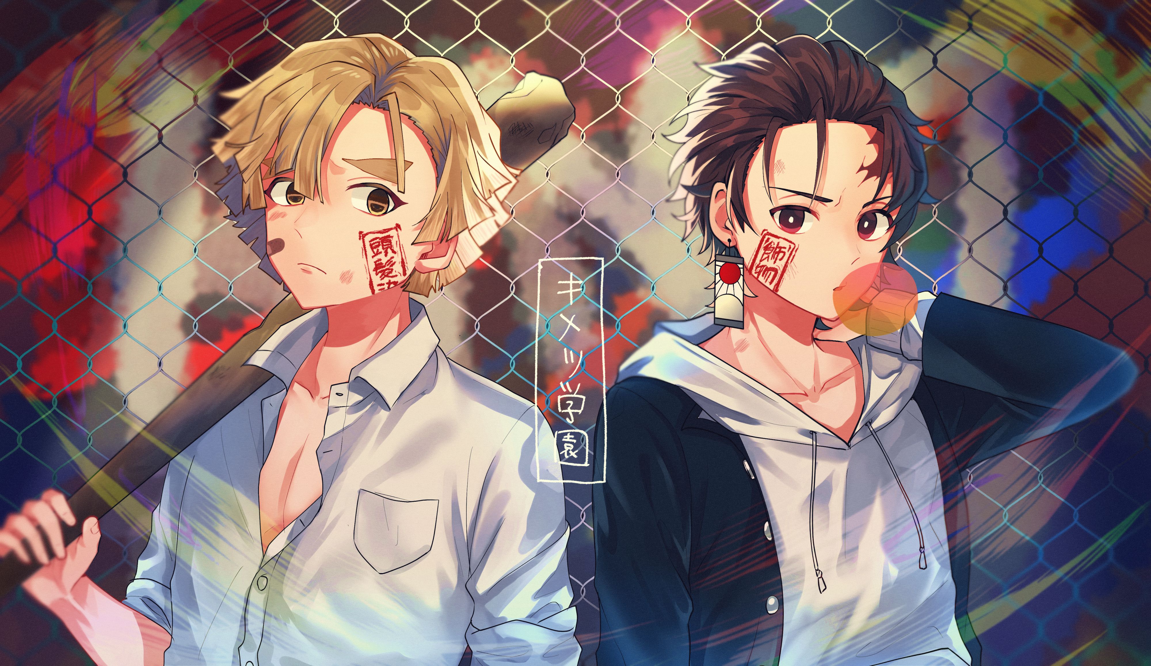 Tanjirou Kamado and Zenitsu Agatsuma Wallpaper, HD Anime 4K Wallpaper, Image, Photo and Background