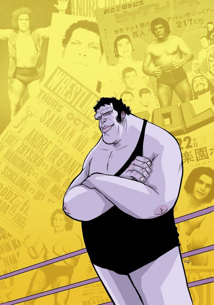 Andre the Giant, Closer to Heaven. Andre the giant, Wrestling posters, Wwe wallpaper
