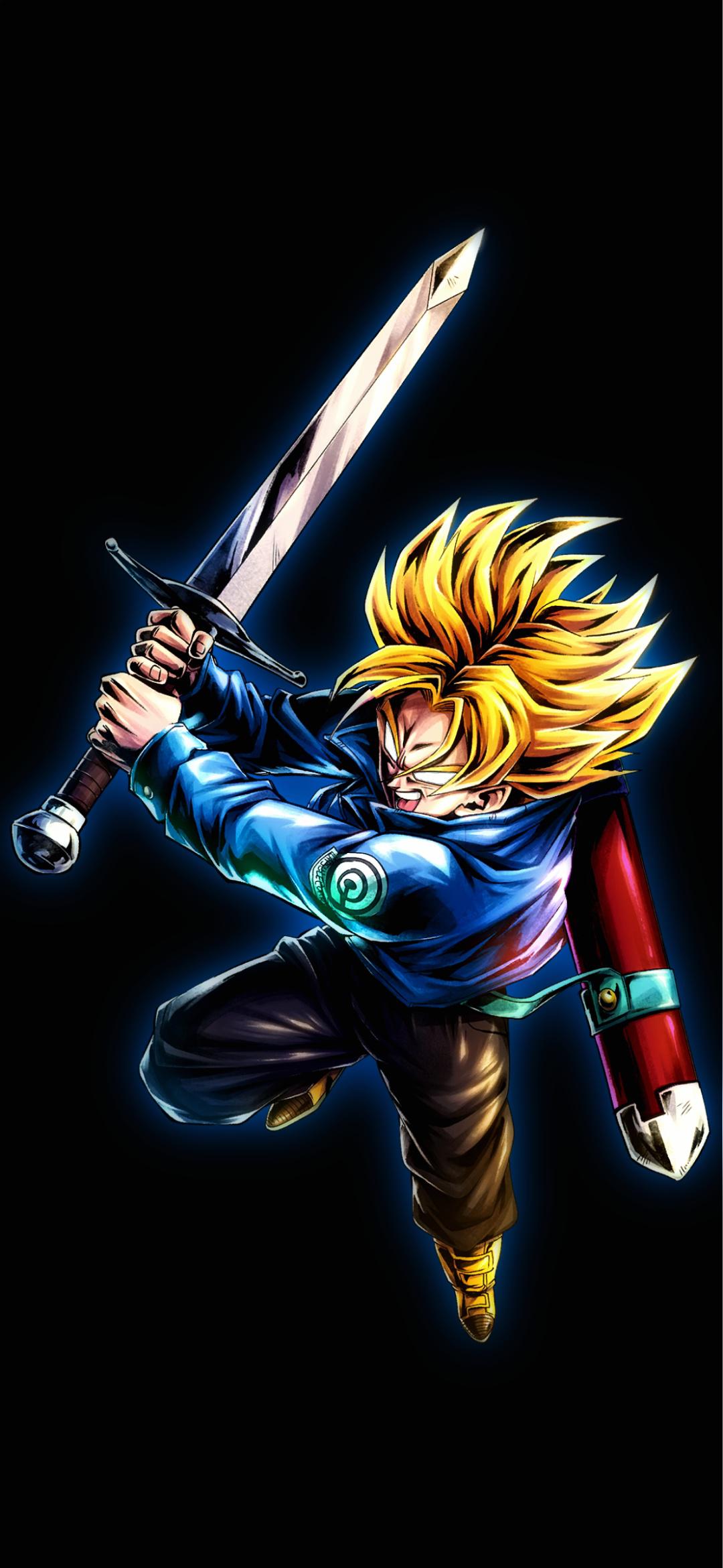 SSJ RAGE TRUNKS, dbz, HD phone wallpaper