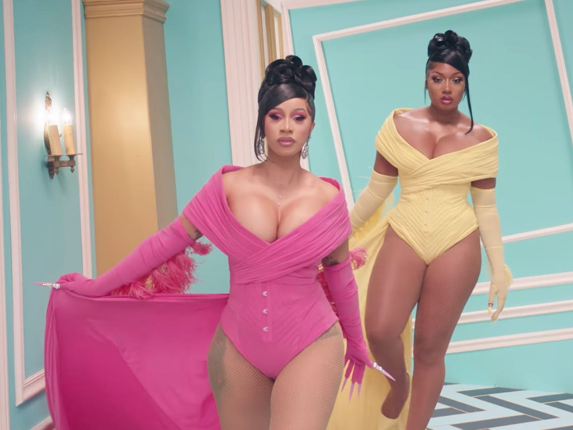 Cardi B opened up about being nervous to meet Megan Thee Stallion