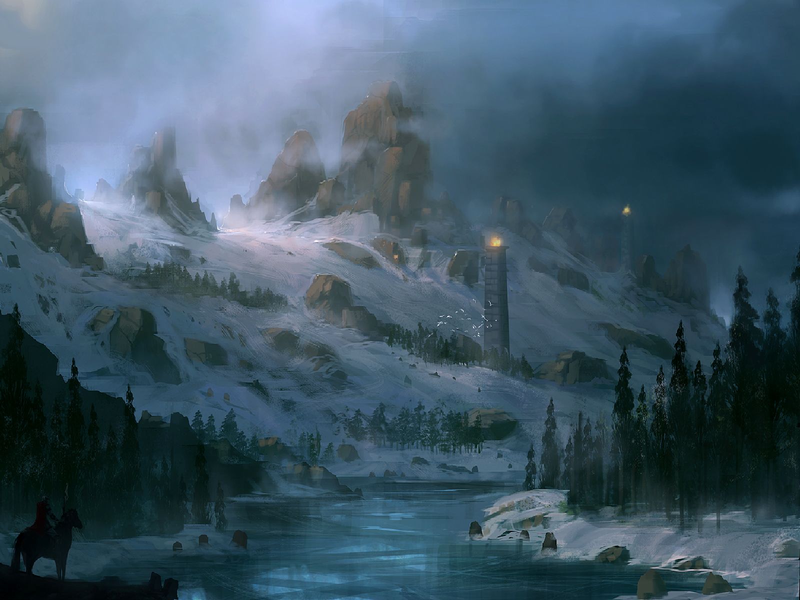 Winter is Coming Computer Wallpaper, Desktop Backgroundx1200. Fantasy landscape, Landscape wallpaper, Fantasy places