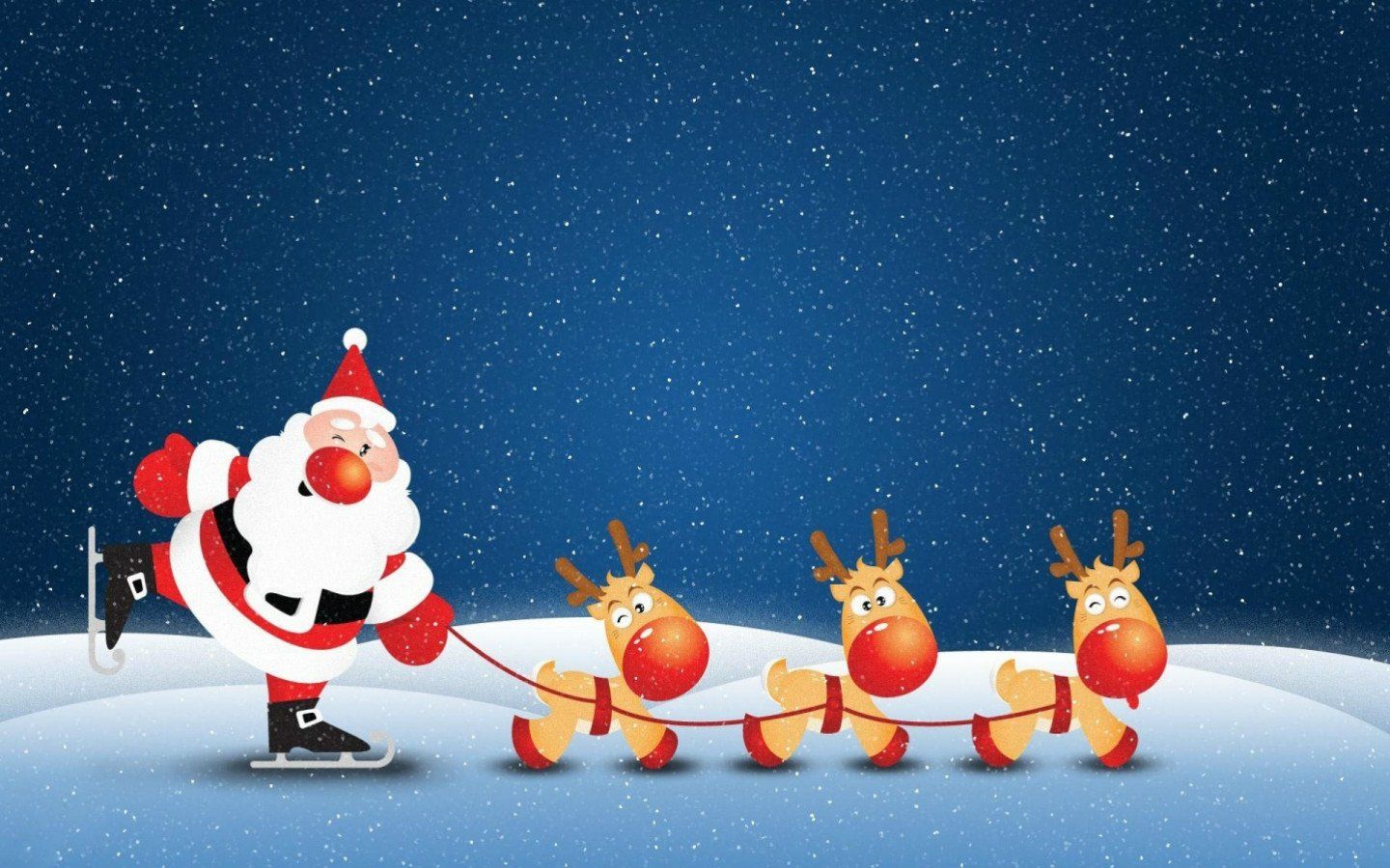 Free download Cute Animated Santa Snow Christmas Wallpaper [1440x900] for your Desktop, Mobile & Tablet. Explore Cute Cartoon Christmas Wallpaper. Cute 3D Wallpaper, 3D Cute Wallpaper for Desktop
