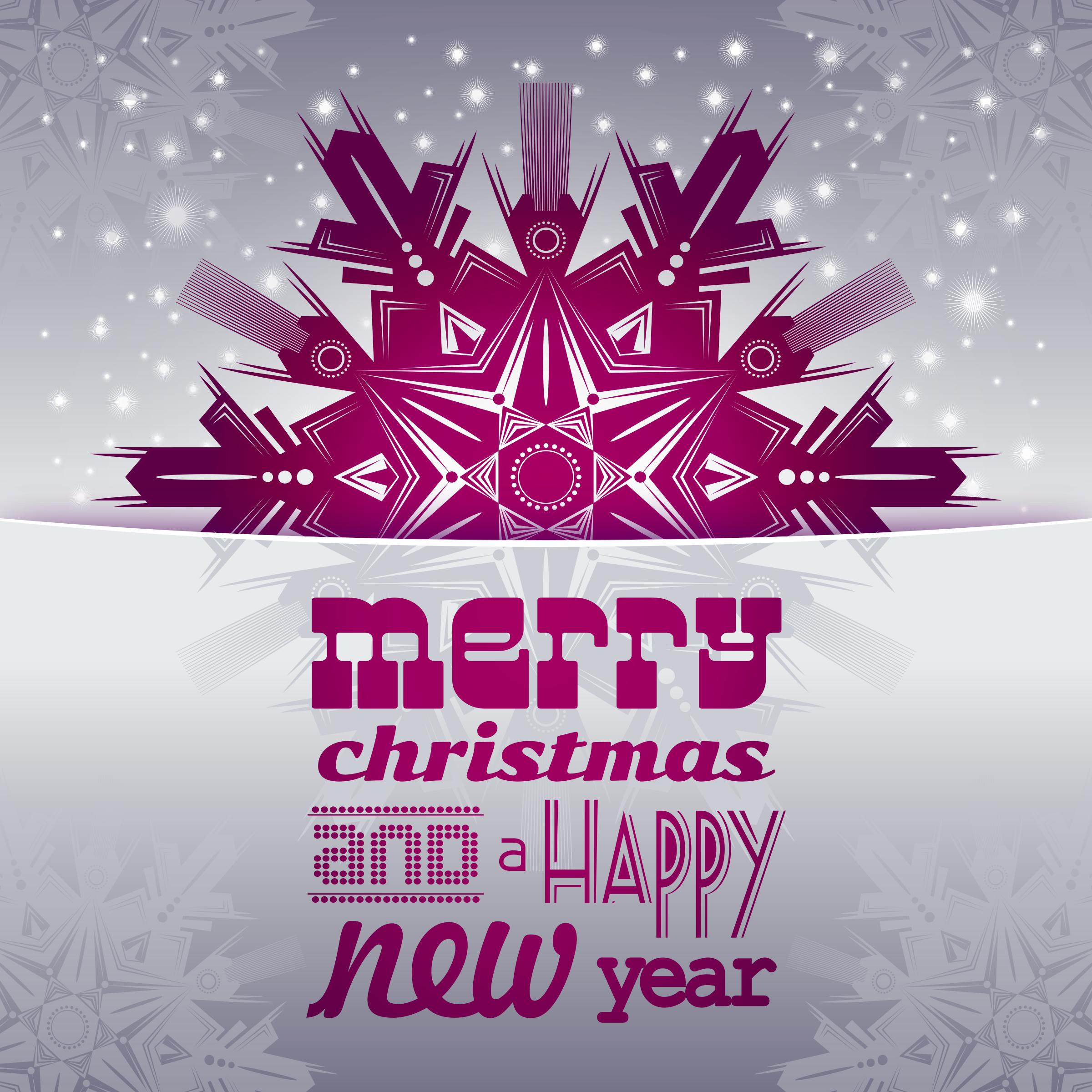 Merry Christmas And A Happy New Year Card 2 Icon PNG PNG and Icon Downloads