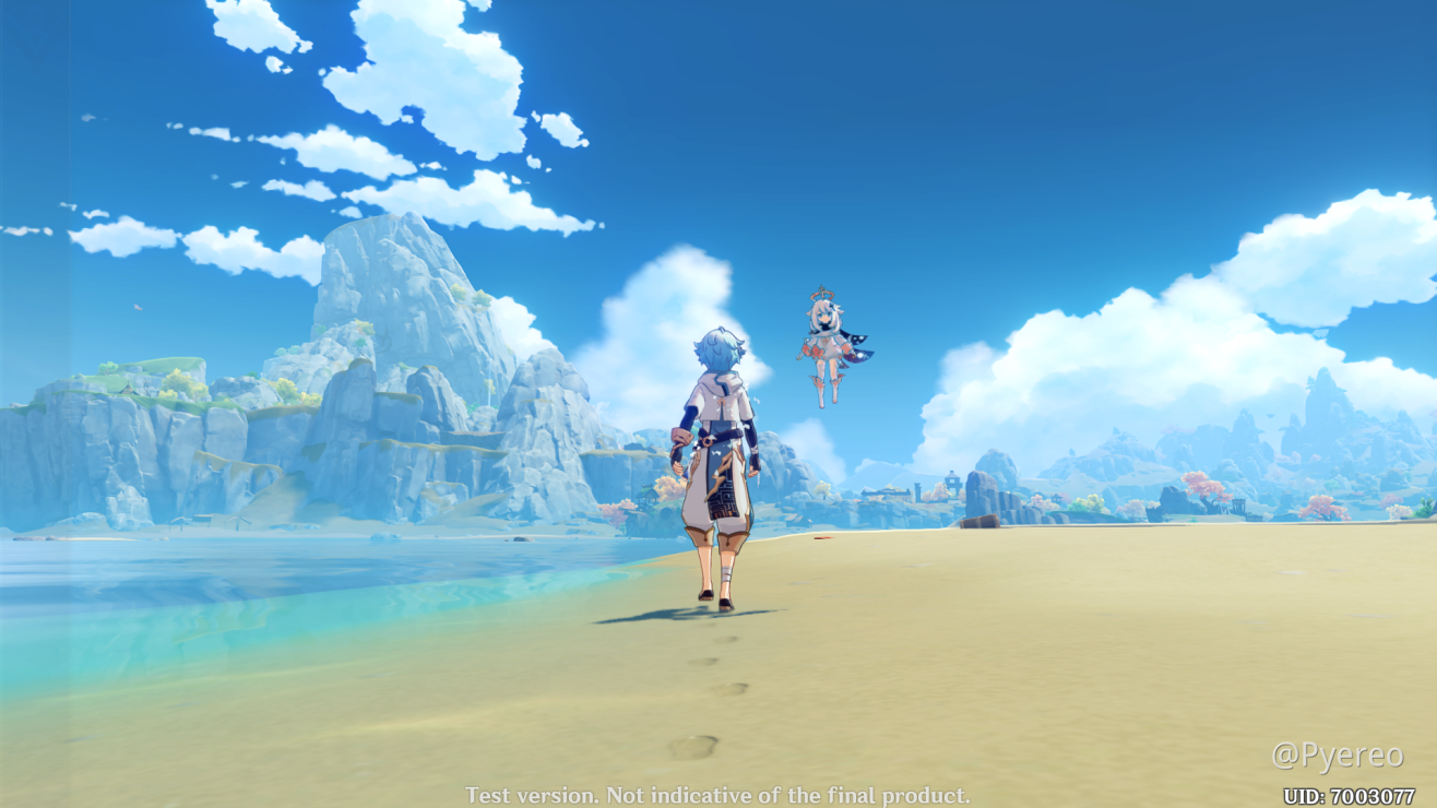 Genshin Impact FBT Screenshots