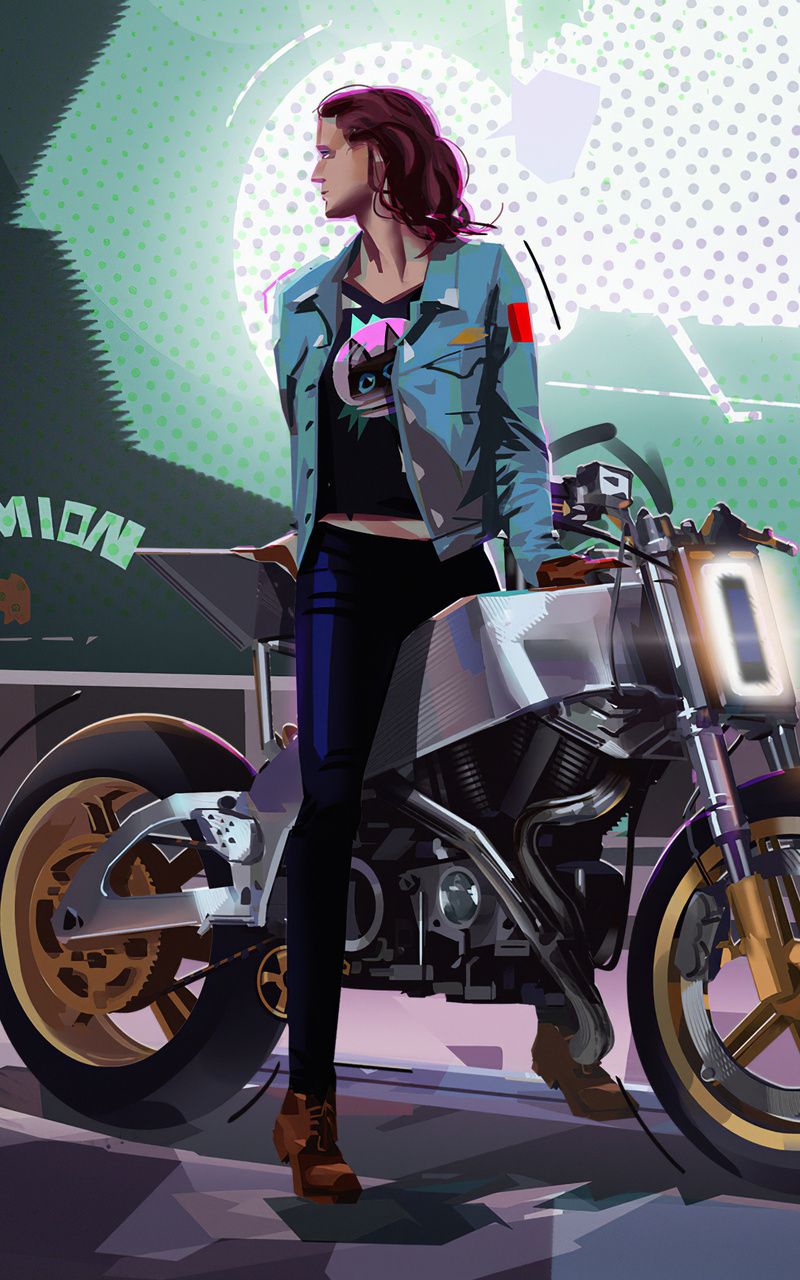 Bike Rider Girl 4k Nexus Samsung Galaxy Tab Note Android Tablets HD 4k Wallpaper, Image, Background, Photo and Picture