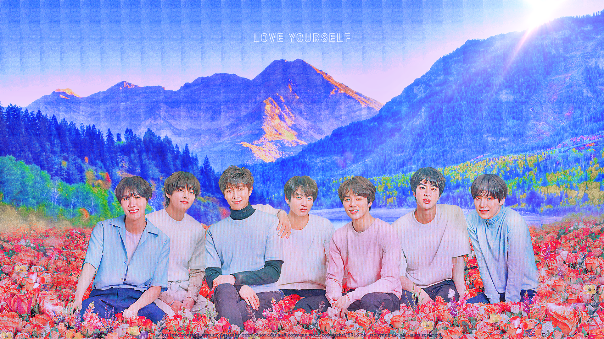 Bts Love Yourself Wallpapers Hd posted by Christopher Walker.