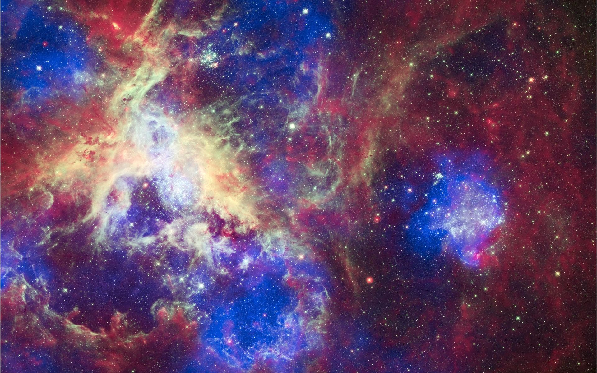 Space Image. A New View of the Tarantula Nebula