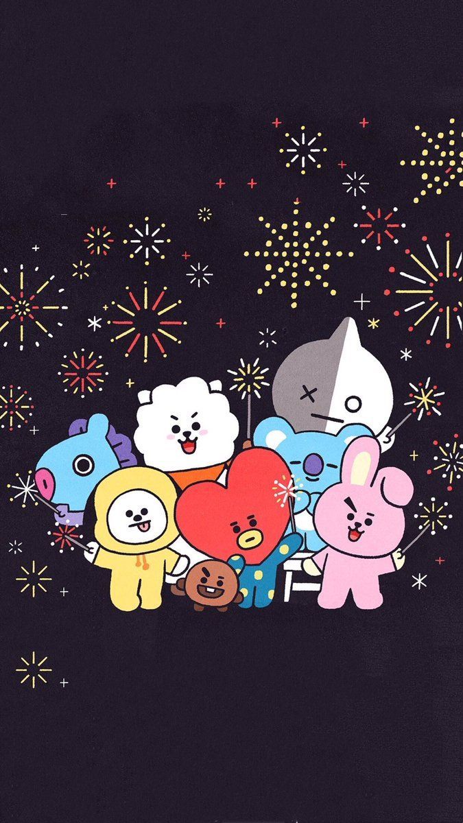 BT21 Christmas Wallpaper