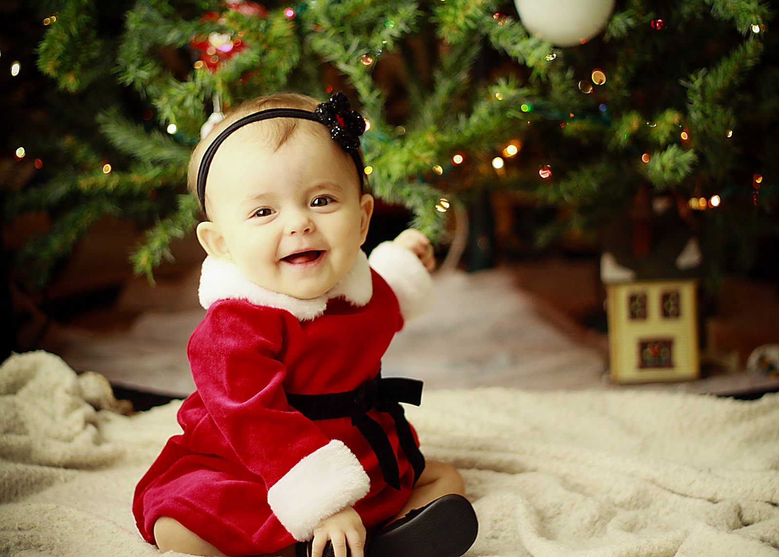 Christmas Baby Picture