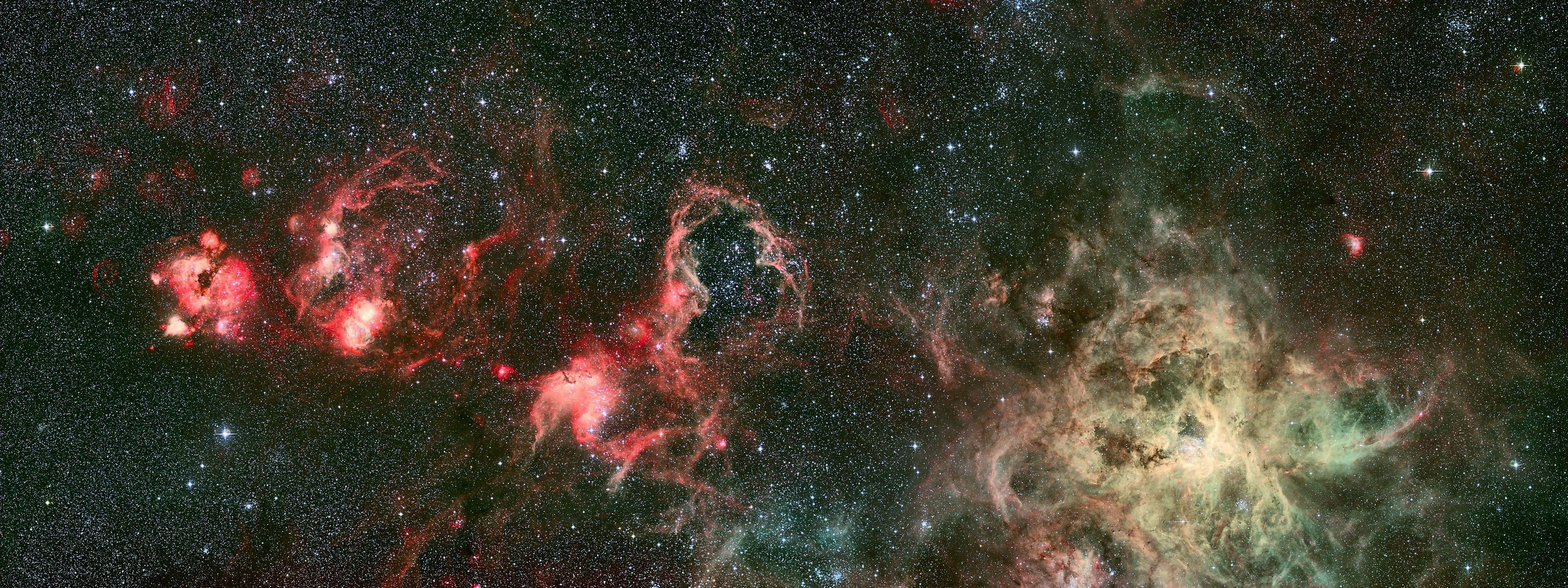 Wallpaper Tarantula Nebula, nebula, space, stars, 30 Doradus, NGC 2070 desktop wallpaper Other GoodWP.com