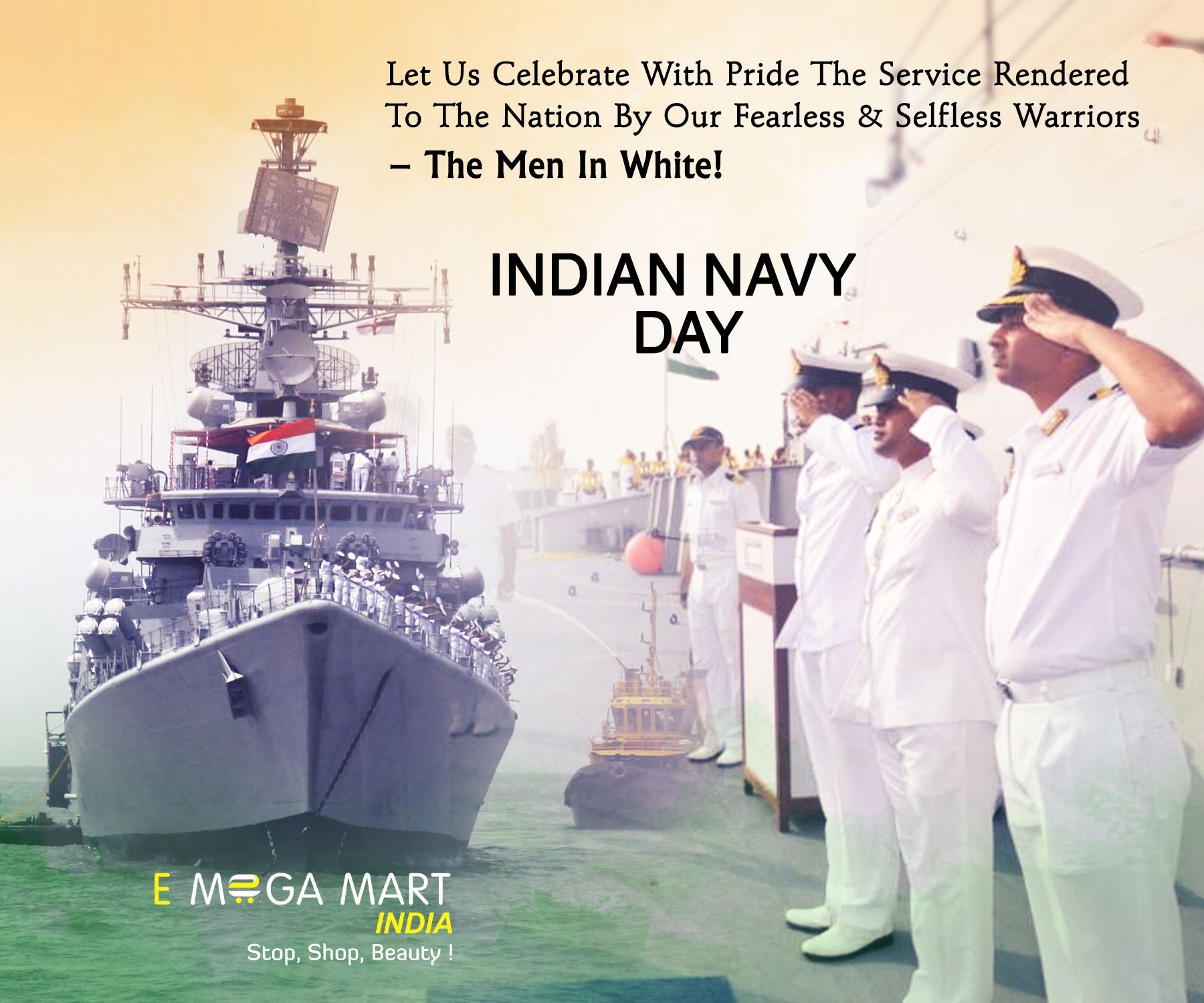 4th dec, indian navy day. Indian navy day, Navy day, Navy quotes