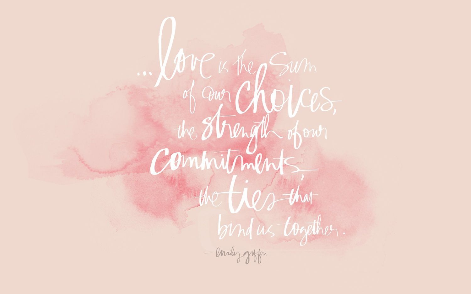 Love Quote Free Download: 'Love is' Designed By Julie Song Ink. Desktop background quote, Desktop wallpaper quotes, Free desktop wallpaper