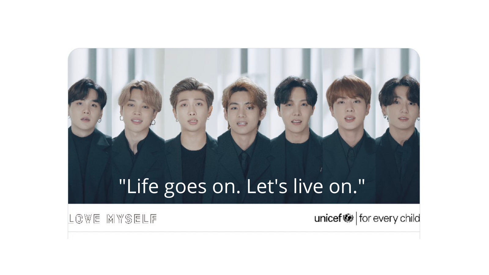 BTS (방탄소년단) Speech at the 75th UN General Assembly— Video Transcript from BANGTANTV.