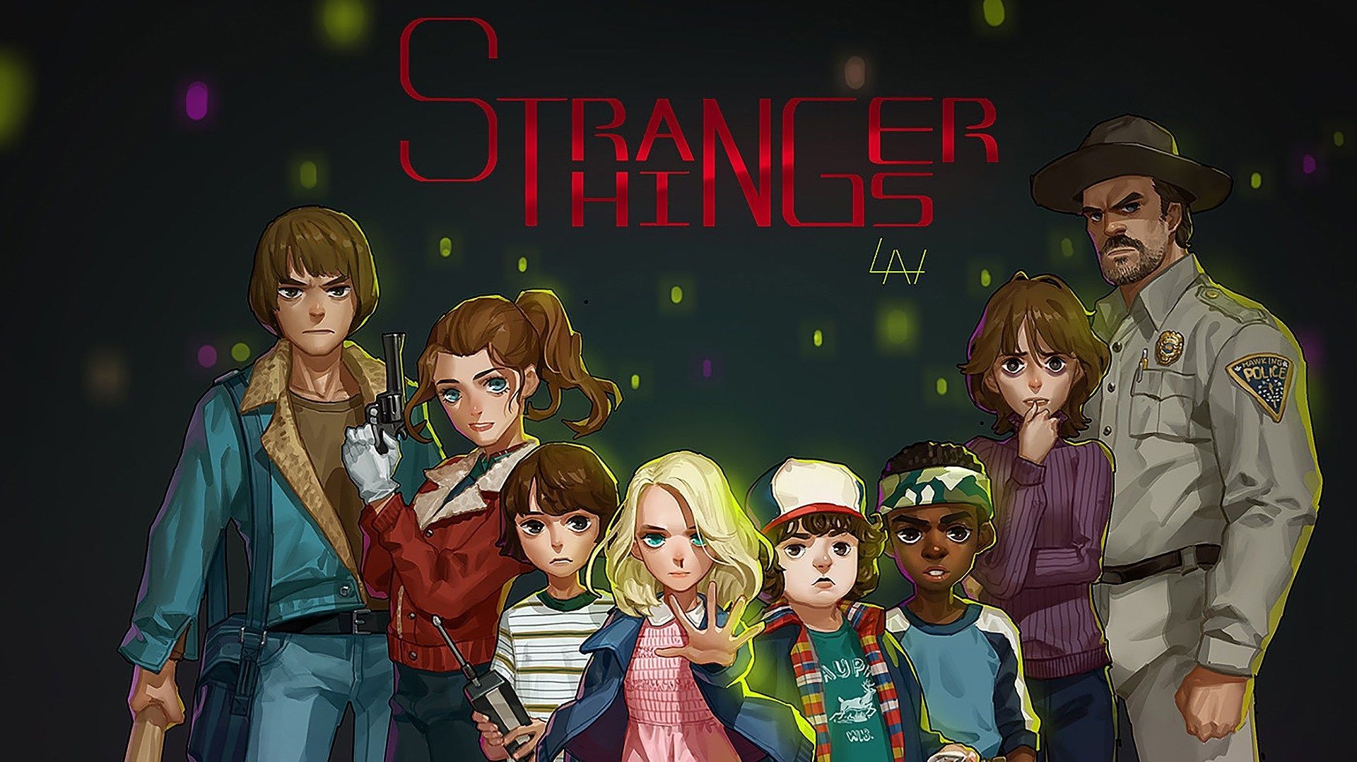 Stranger Things Wallpaper Animated