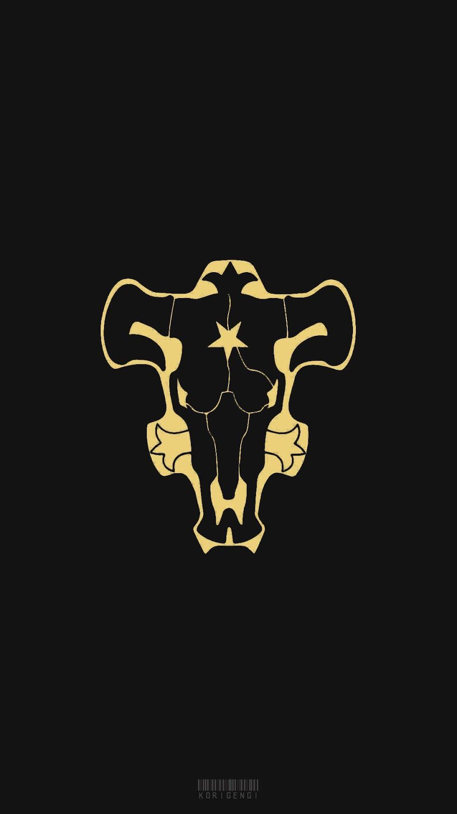 Black Bull Clover Wallpaper. Seni anime, Seni digital, Seni jepang