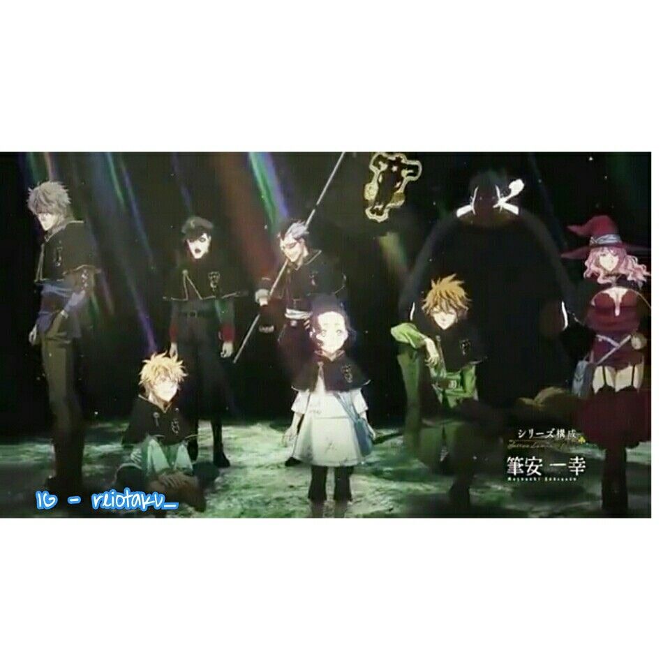 Touros Negros.. Black Clover. Negros, Touro