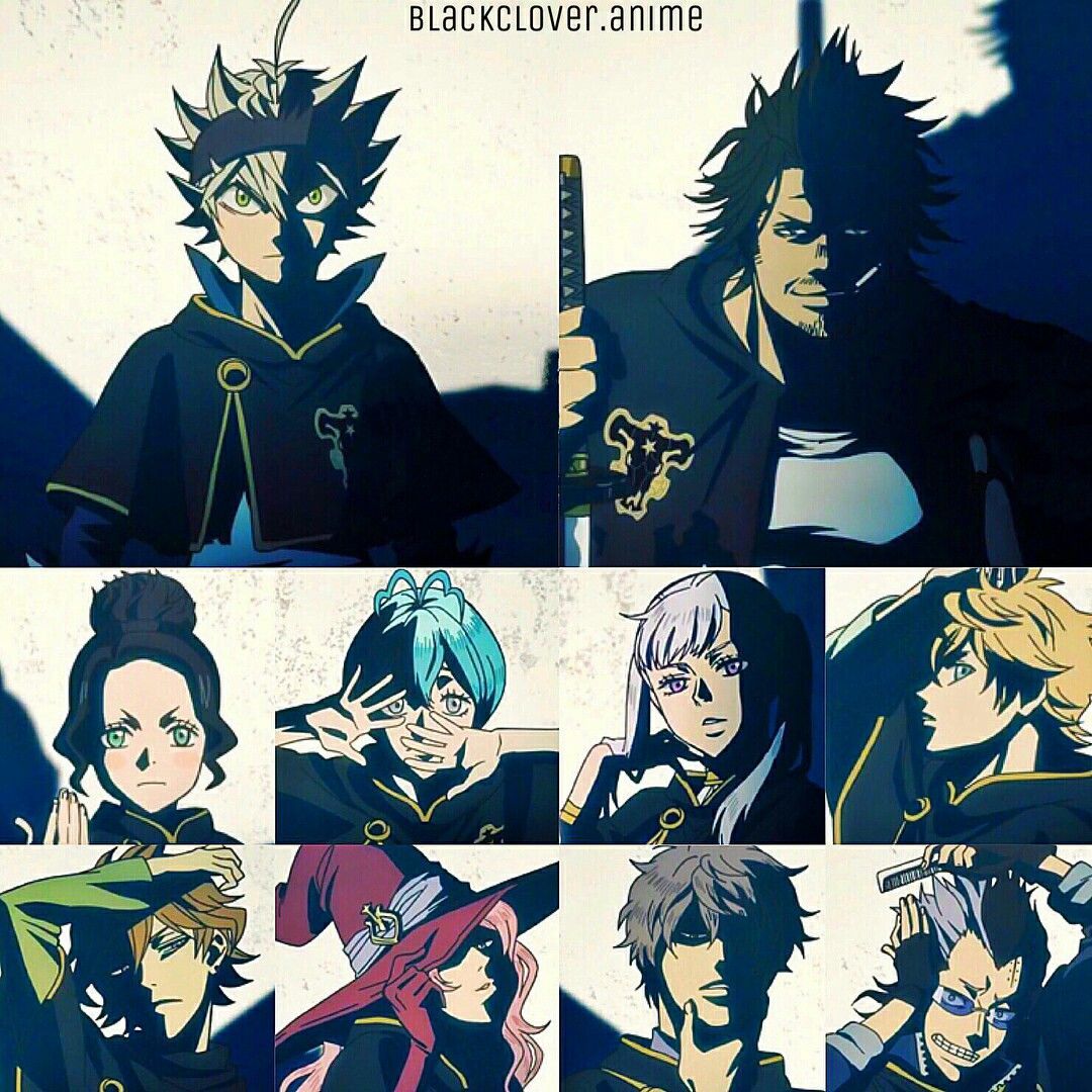 Black clover. Personagens de anime, Desenho de anime, Wallpaper fofos
