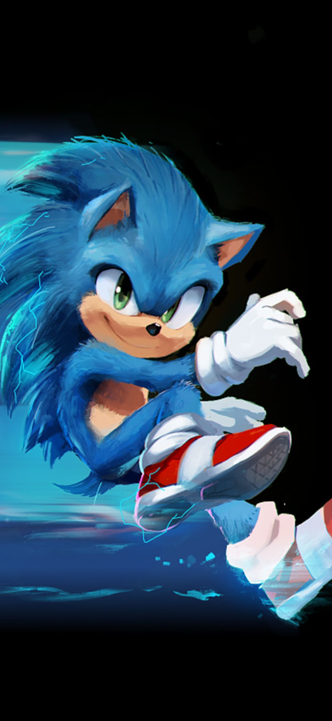 Sonic the Hedgehog Artwork 1080x2340 Resolution Wallpaper, HD Movies 4K Wallpaper, Image, Photo and Background