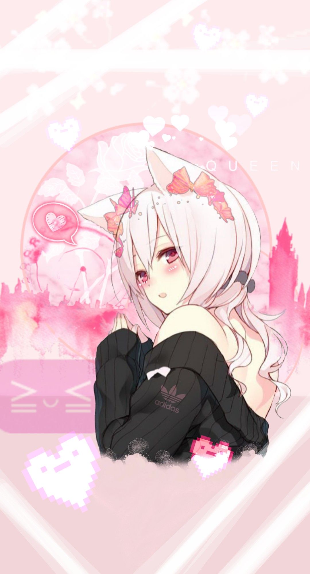 Aesthetic Anime Girl Background