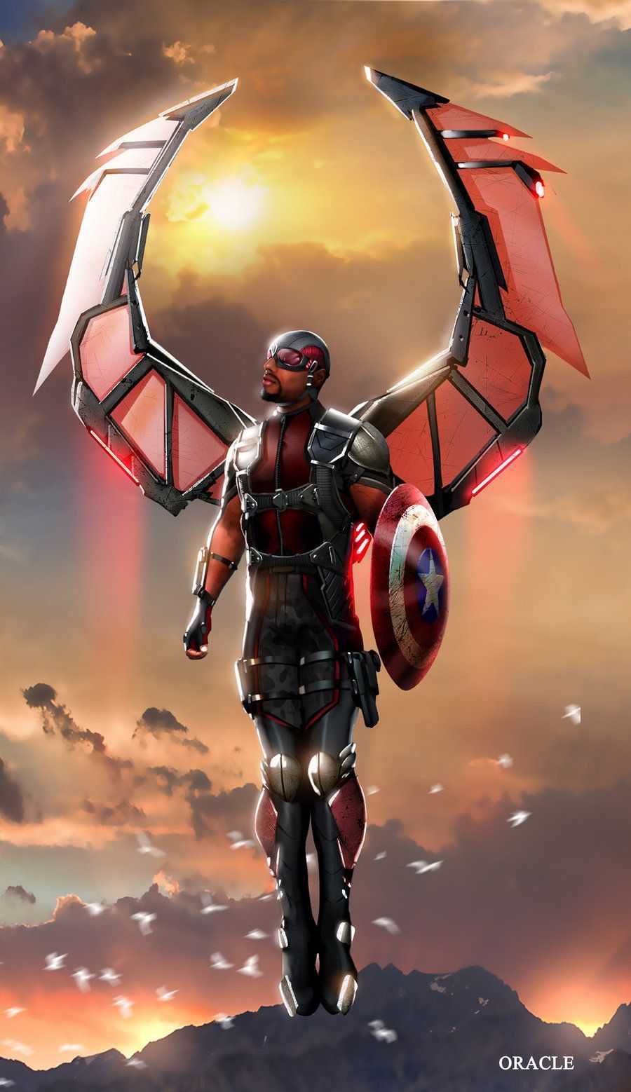 Falcon Wallpaper HD. Falcon marvel, Marvel, Marvel comic universe