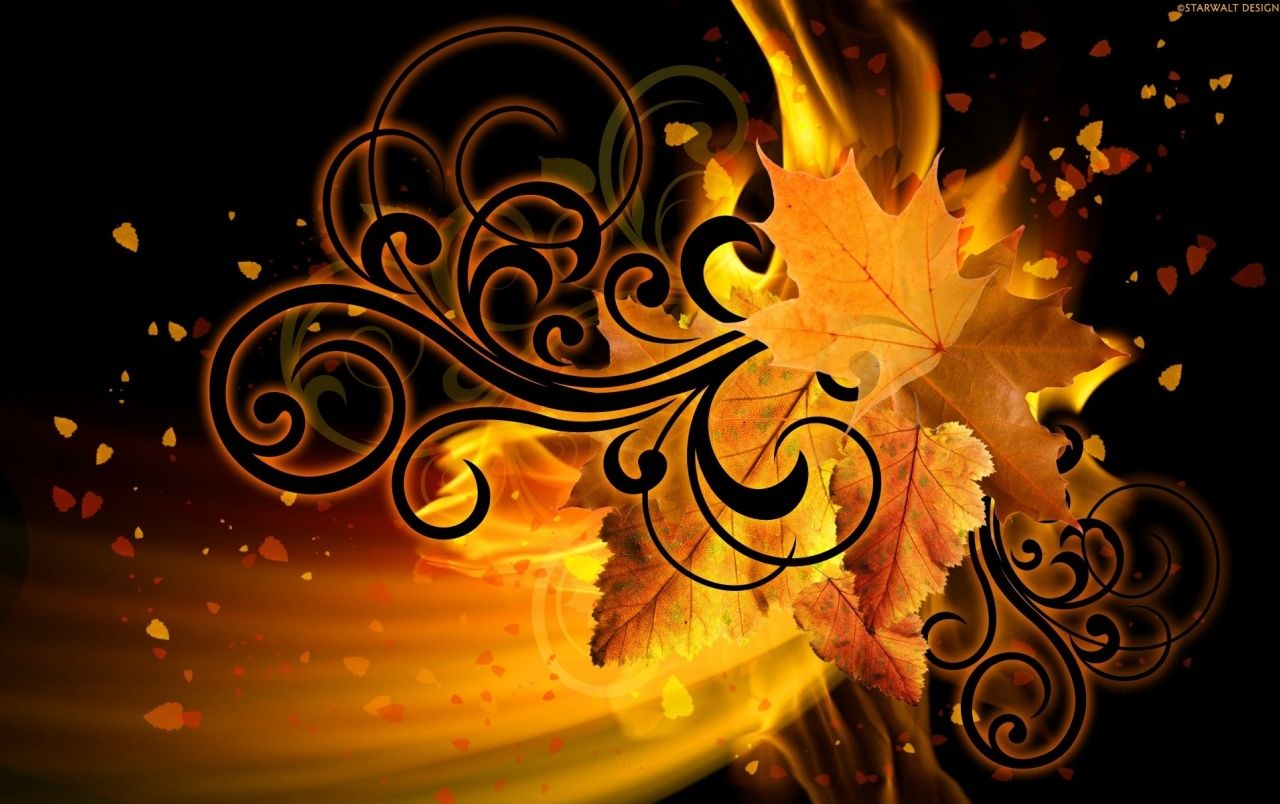 Abstract Autumn Wallpapers - Wallpaper Cave