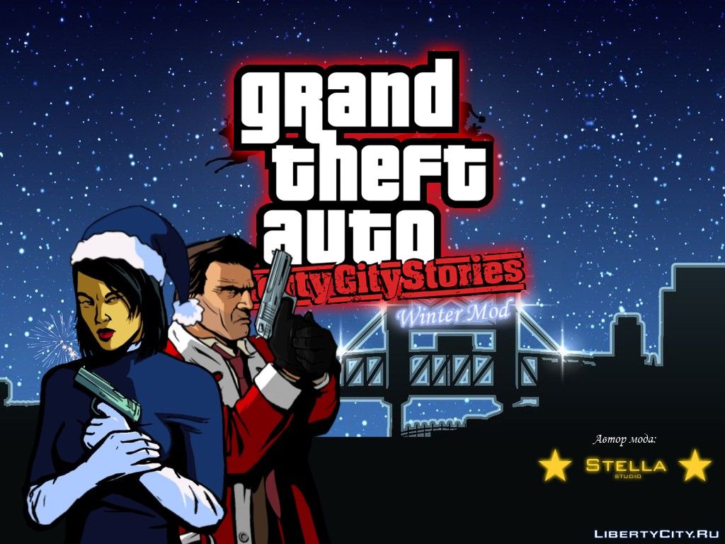 Winter Mod for GTA LCS Mobile for GTA Liberty City Stories (iOS, Android)