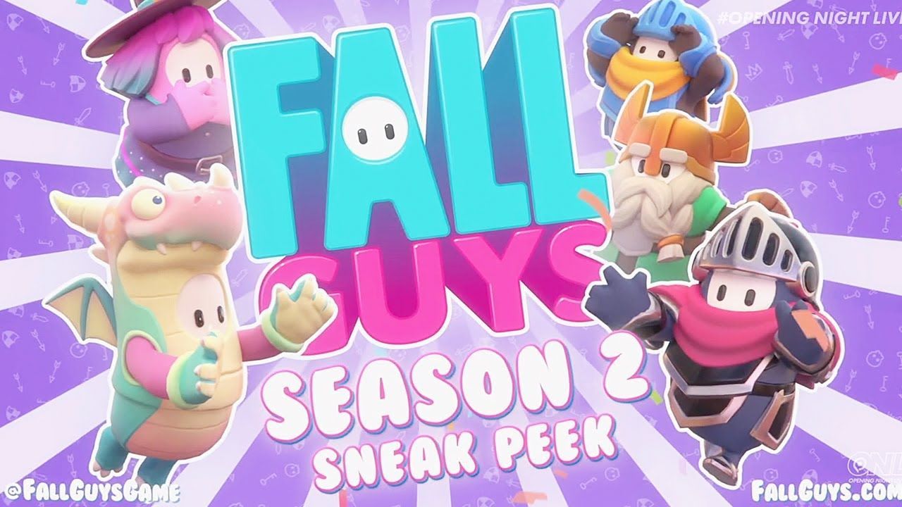Fall Guys 2 Official Sneak Peek. The fall guy, Seasons, Mini games
