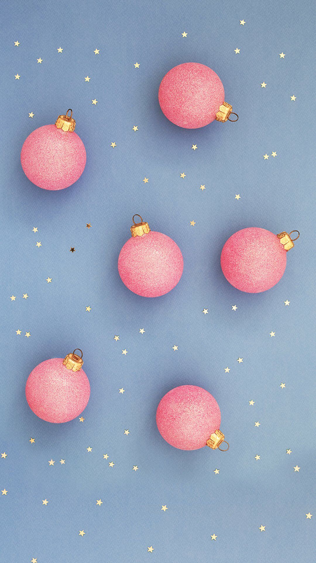 Pink / Lavender / Baby Blue / Ornaments / Wallpaper / Gold Stars. Fondo de pantalla navideño, Fondos de navidad para iphone, Ideas de fondos de pantalla