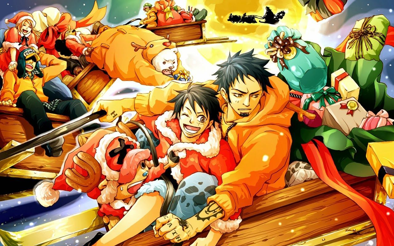 Luffy Christmas Wallpapers - Wallpaper Cave