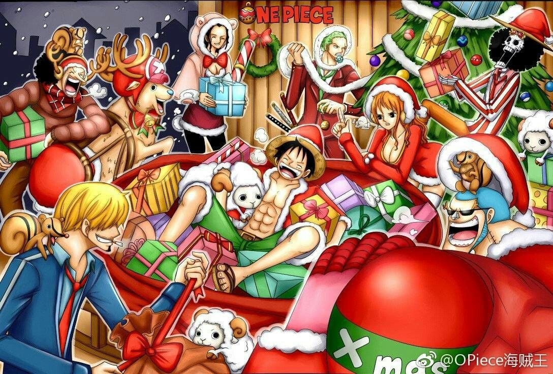 Luffy Christmas Wallpapers - Wallpaper Cave